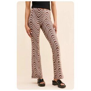 Urban Outfitters Brown Bryn Pull-On Flare Pant sz M